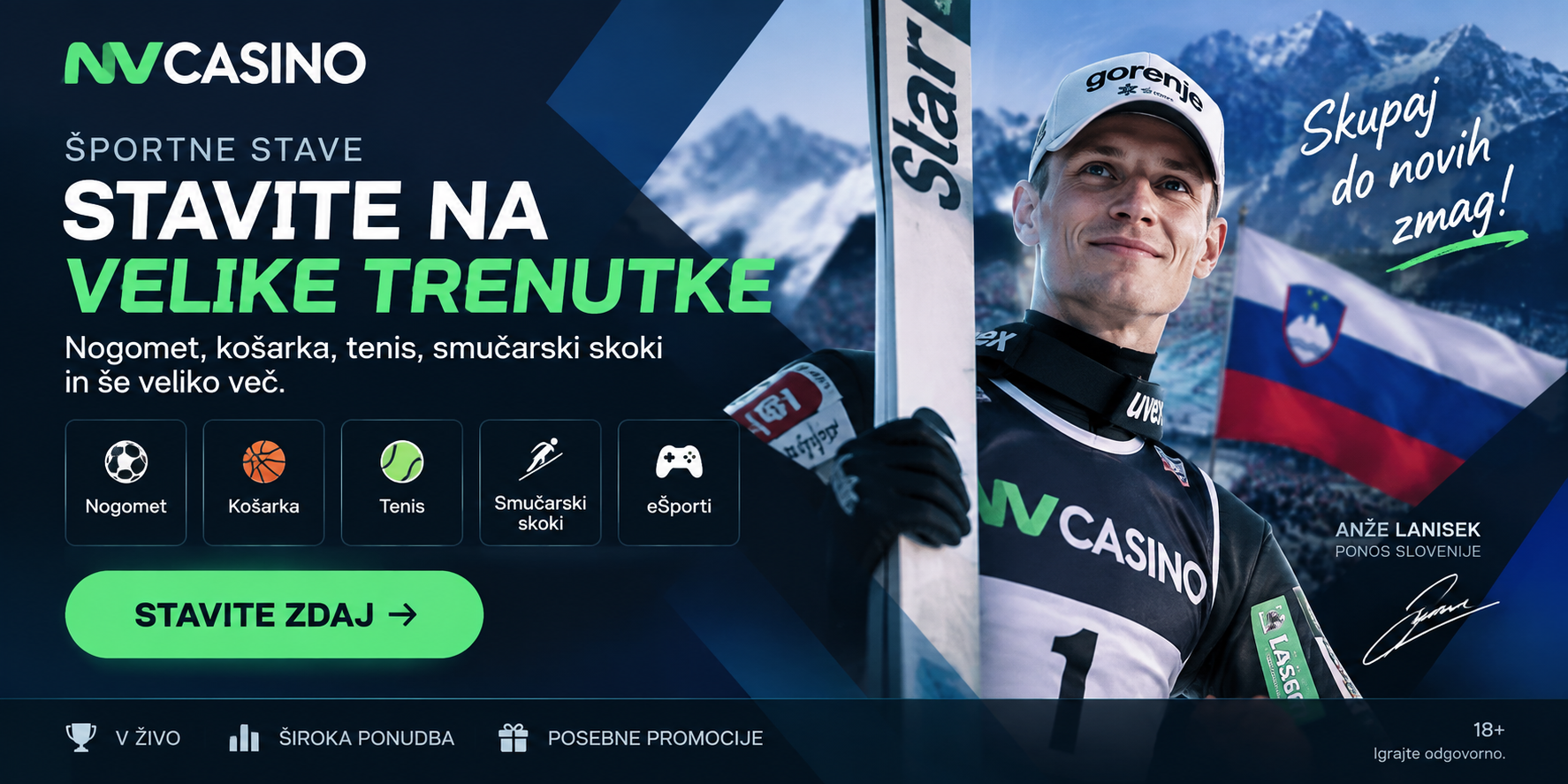 Kako ustvariti račun na NV Casino